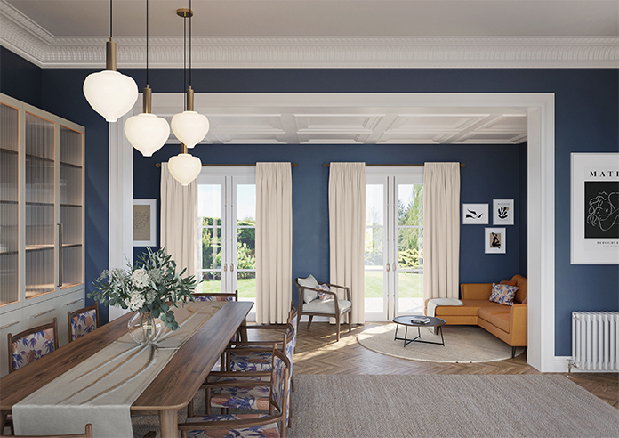 Atina (Blackout), Oatmeal - Made to Measure Curtains - Image 15